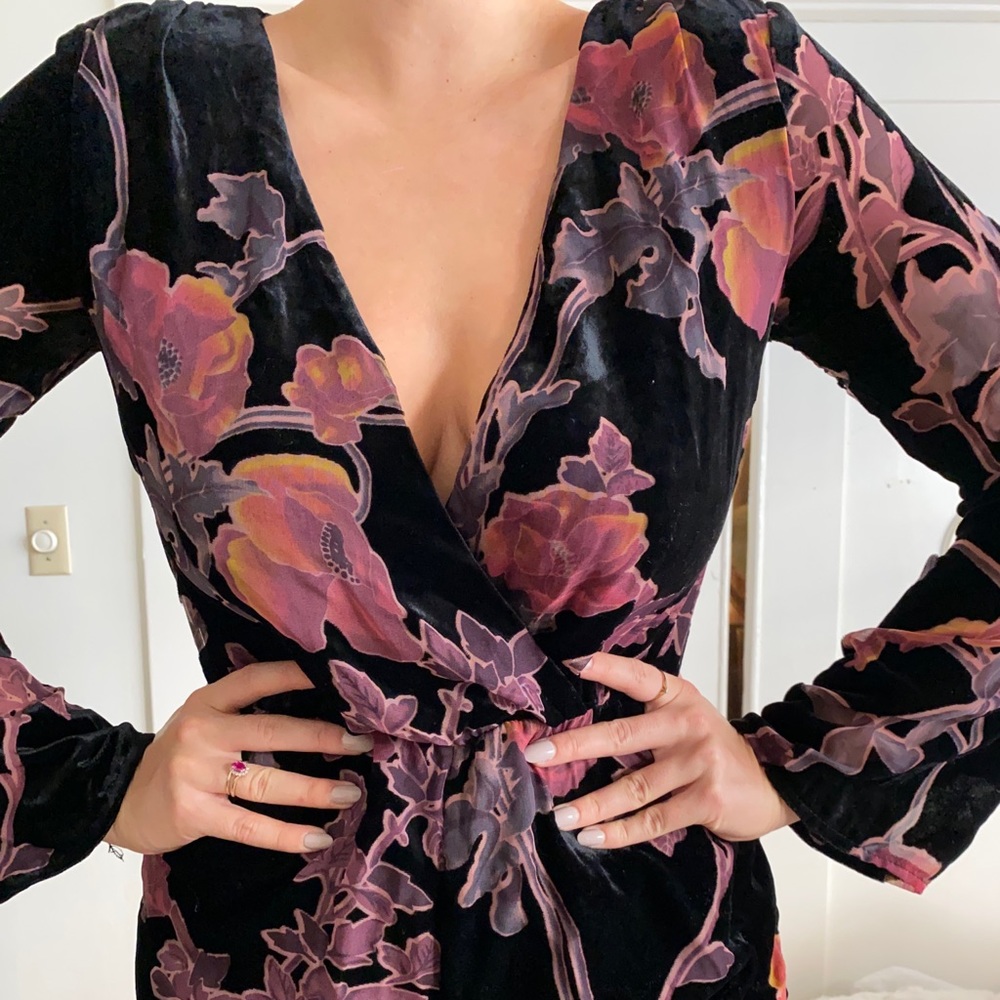 Velvet romper - Picture 2 of 3